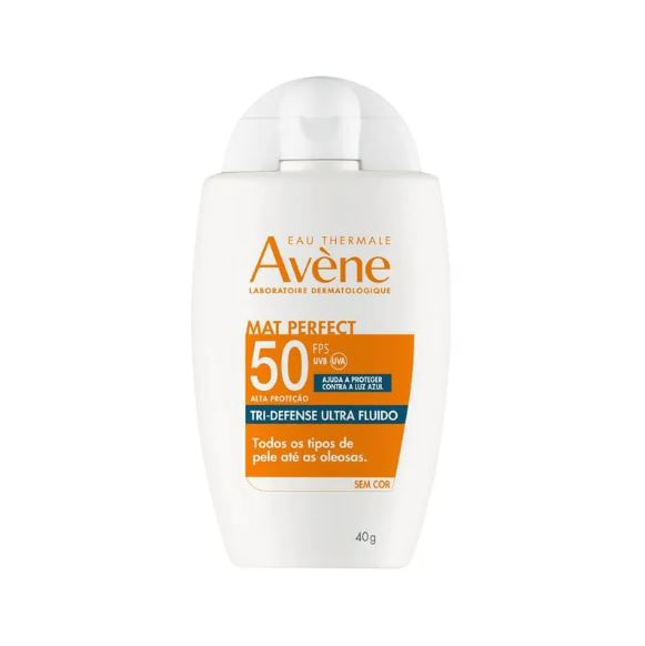 Protetor Solar Avene Mat Perfect FPS 50 Ultra Fluido 40g